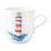 Mug 0,4 l, Red Lighthouse, Seltmann porcelain