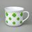 Mug Warmer 650 ml, Green Four-leaf clover, Český porcelán a.s.