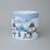 Tea light Latern with 3D illustration of JOSEF LADA "Building a snowman", Glassor
