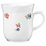 Mug 0,29 l, Sonate 34032 flowers, Seltmann porcelain