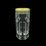 Astra Gold: Long drink glass 370 ml, crystal, Provenza, Antique Golden Black decor