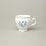 Cup tall 220 ml, Thun 1794, karlovarský porcelán, BERNADOTTE butterflies