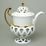 Coffee pot 1 l, Byzant 404b white, Rose China Chodov