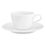 Cup 0,24 l coffee and saucer 16,5 cm, Life 00003, Seltmann Porcelain