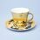 Cup 220 ml and saucer 160 mm, Thun 1794, karlovarský porcelán, TOM gold + black camels and palms