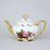 Tea pot 1,2 l, Cecily roses, Carlsbad porcelain