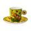 Espresso šálek a podšálek Love Cat 100 ml, jemný kostní porcelán, Ed Heck, Goebel