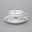 Tea cup and saucer 205 ml / 16 cm, Thun 1794 Carlsbad porcelain, BERNADOTTE Meissen Rose