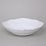 Bowl 25 cm, Thun 1794 Carlsbad porcelain, BERNADOTTE frost, Platinum line