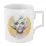 Mug 100 mm 500 ml, Marilyn Monroe gold with bubble, Meissen porcelain