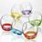 Whisky crystal glass Crazy coloured 390 ml, 6 pcs., CRYSTALEX