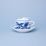 Cup and saucer A/1 + A/1, 120 ml / 13 cm for coffee, Original Blue Onion Pattern