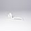 Spoon small 10 cm, Thun 1794 Carlsbad porcelain, BERNADOTTE frost, Platinum line