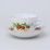 Cup and saucer D + D, 400 ml / 18,2 cm, Strawberries, Český porcelán a.s.