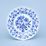 Plate flat 24 cm, Original Blue Onion Pattern