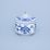 Sugar bowl without handles 0,20 l, Original Blue Onion Pattern, QII