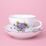 Cup + saucer D + D 0,40 l / 18,2 cm, Violet, Český porcelán a.s.