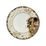 Plate flat Gustav Klimt - The Kiss, 23 cm, Fine Bone China, Goebel