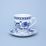 Blue Onion: Cup plus saucer Alexandria 300 ml, Leander 1907