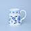 Beer Jug 500 ml, Original Blue Onion Pattern