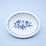 Bowl for baking oval middle 21,5 x 18,3 cm, h.7,5 cm, Original Blue Onion Pattern