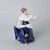 Woman with a mirror 12,5 x 11 x 15,5 cm, Porcelain Figures Duchcov