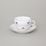 Cup and saucer A/1 plus A/1 0,12 l / 13 cm for coffee, Hazenka, Cesky porcelan a.s.