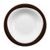 Plate dessert 20 cm, Trio 23602 Dark Chocolate, Seltmann Porcelain