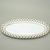 Dish oval 42 x 22 cm, Byzant 404b - white, Rose China Chodov