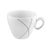 Coffee cup and saucer, Trio 71381 Highline, Seltmann Porcelain
