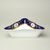 440: Bowl triangular 21 cm, Sonáta, cobalt + rose + gold, Leander Loučky
