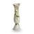 SWEET PEA DESIGN SCULPTURED porcelain vase 18,4 cm, FRANZ porcelain