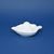 Orange/lemon squeezer, Thun 1794 Carlsbad porcelain, BERNADOTTE white