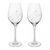 Celebration: Set of 2 Glasses 360 ml, White Wine with Swarowski Crystals