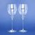 Set of 2 Wine Glasses, 470 ml, Swarovski Crystals