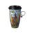 Mug with Lid James Rizzi - My New York City Day, 0,4 l, Fine Bone China, Goebel