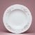 Pink line: Deep Plate 23 cm, Thun 1794 Carlsbad porcelain, BERNADOTTE roses