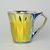 Mug Maxi Diamond Titanum Yellow, 550 ml, Porcelain Goldfinger