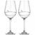 Venezia - Set of 2 Red Wine Glasses 470 ml, Swarovski Crystals