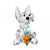 Little Hare with Carrot 49 x 29 mm, Crystal Gifts and Decoration PRECIOSA