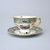 Tea cup 230 ml + saucer, Hunting - Green, Queen's Crown