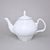 Tea pot 1,2 l, Thun 1794 Carlsbad porcelain, BERNADOTTE frost, Platinum line