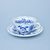 Cup + saucer tea Prague Charles Bridge 200 ml / 15,5 cm tea, 1 pcs., Original Blue Onion pattern