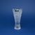 Vase 20 cm, cut Star, Bohemia Crystal