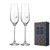 Set 2 sklenic na sekt 210 ml, Helix, krystaly Swarovski, DIAMANTE
