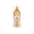 Christmas Glass Angel Ornament with Trumpet, 8 cm, Czech Ornaments MIJA
