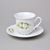 Šálek a podšálek čajový 0,2 l / 14,5 cm, Thun 1794, karlovarský porcelán, CONSTANCE 80262 kopretiny
