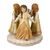 Angels Heavenly Circle Dance 19 / 19 / 17,5 cm, stoneware, Goebel