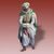 Král Kašpar, 9 x 6,5 x 16,5 cm, Biskvit + Saxe, Porcelánové figurky Duchcov