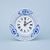 Clock perforated 18 cm + Clockwork, Original Blue Onion Pattern